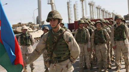 В Минобороны Азербайджана заявили об ожесточённой перестрелке в районе соприкосновения с войсками Армении