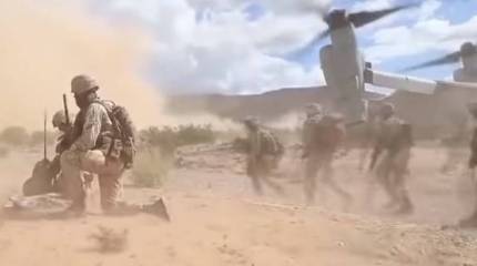 Американские морпехи задушили непьющего товарища