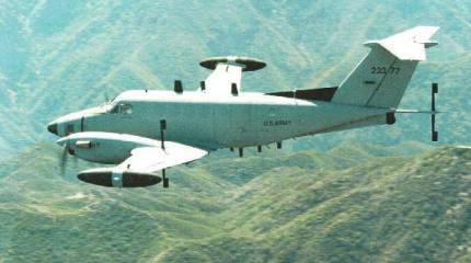 Самолеты радиотехнической разведки Beechcraft RC-12 Guardrail (США)