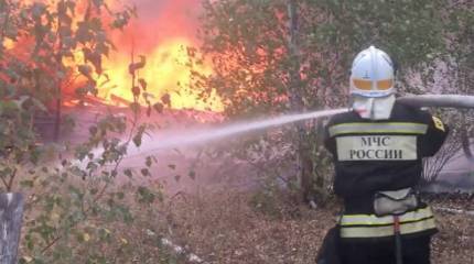 В Воронежской области пожар привел к детонации боеприпасов на складах