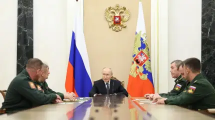 Putin nadal awansuje generałów, dokonując zmian w Ministerstwie Obrony.