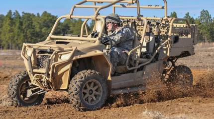 Для спецназа Бельгии закупят тактические внедорожники Polaris MRZR D4
