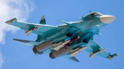 Бомбардировщику Су-34 повышают боевую эффективность