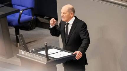 Немецкий канцлер Шольц анонсировал увеличение военных расходов Германии