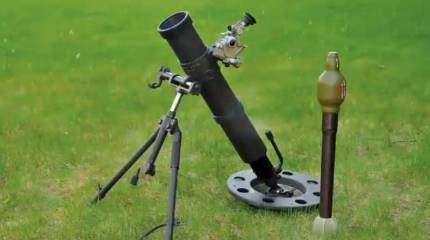 Российская армия начала получать бесшумные миномёты 2Б25 "Галл