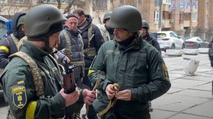 В Киеве стартовали военные учения по обороне города