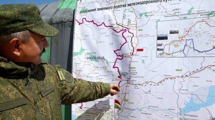 Пока противник рисует карты наступления, мы меняем ландшафт