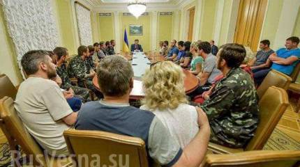 Ополченцы Горловки обменяли 17 пленных украинских силовиков на жену своего товарища