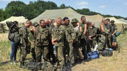 Минобороны Украины: у ополченцев находится более тысячи захваченных в плен силовиков