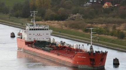 Турецкий танкер при подходе к украинскому порту в устье Дуная получил повреждения, столкнувшись с морской миной