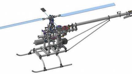 В РФ создается комплекс разведки с беспилотным вертолетом «Ворон 120»