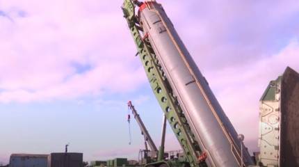 Варианты полёта боевых ракетных блоков на атмосферном участке траектории