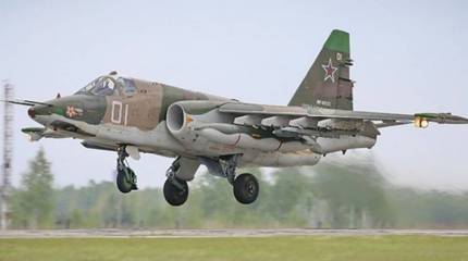 Сообщается о падении российского штурмовика Су-25 в Белгородской области