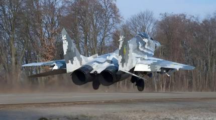 Чёрный день ВС ВСУ: в Полтавской области потерпел крушение истребитель МиГ-29