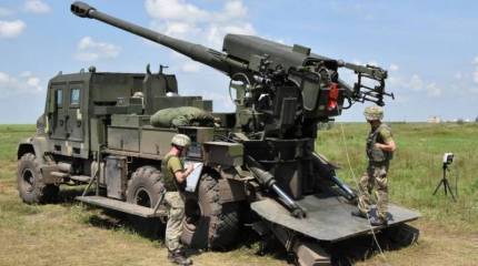 На Украине возобновились предварительные испытания 155-мм самоходной гаубицы «Богдана»
