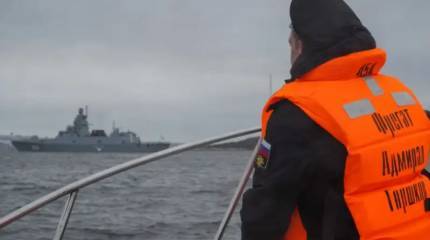 Отряд боевых кораблей ВМФ РФ вместе с атомной многоцелевой подлодкой взял курс на Кубу