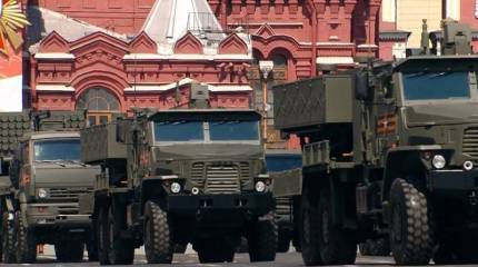 На параде в Москве впервые показали 24 образца новой военной техники