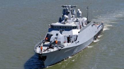 Два малых ракетных корабля Каспийской флотилии начали переход в Черное море