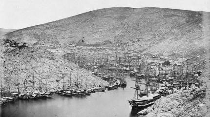 Начало легендарной крымской бури 1854 года