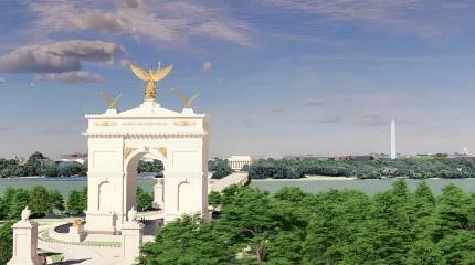 Трамп анонсировал строительство самой большой в мире триумфальной арки