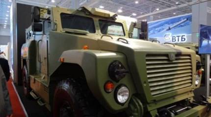 Полицейская бронемашина «Медведь» на форуме «Армия-2016»