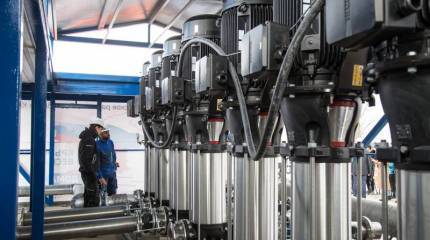 В Крыму запустили новый водозабор для обеспечения водой столицы полуострова