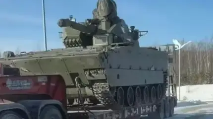 Операторы дронов штурмового полка 74-й омсбр уничтожили Leopard 1A5 ВСУ