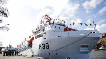 В Бразилии введено в строй судно, построенное в Китае