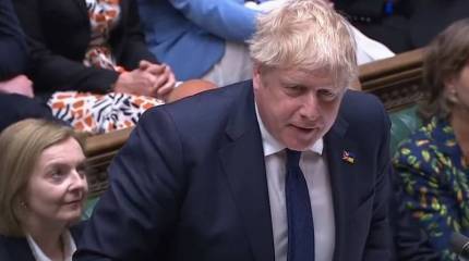 Джонсон пригрозил России «ответным ударом» в случае применения оружия массового поражения на Украине