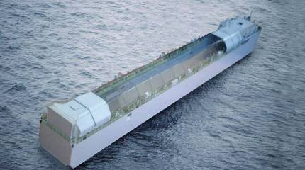 Закладка плавучего дока "Свияга"