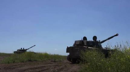 Военкоры: ВС РФ огнем артиллерии отразили атаки ВСУ на Краснолиманском направлении в районе Торского