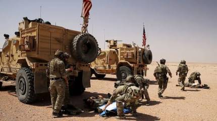 Американская военная база на севере Ирака подверглась атаке беспилотного летательного аппарата