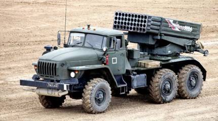 Реактивная система залпового огня «Торнадо-Г». Инфографика