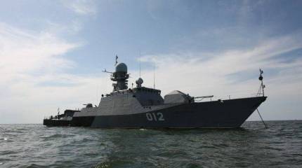 Три МРК Каспийской флотилии вышли на учения
