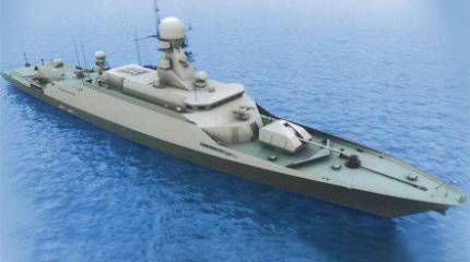 Первый ракетный корабль новой серии "Град Свияжск" пройдет испытания на Каспийской флотилии