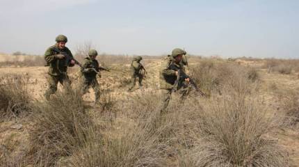 Усиление морской пехоты Каспийской флотилии