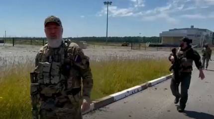 Переброшенный в Белгородскую область батальон «Запад-Ахмат» приступил к несению службы