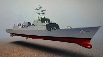 Представлен новый фрегат для американского флота