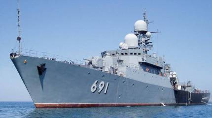 Отряд кораблей Каспийской флотилии вышел в море для отработки задач по обеспечению безопасности морской экономической деятельности России в регионе