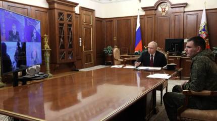 Путин поблагодарил бойцов и командиров за освобождение Северска