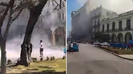 Мощный взрыв в центре Гаваны, проверяется версия теракта