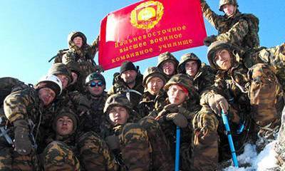 Выпуск командиров горных подразделений