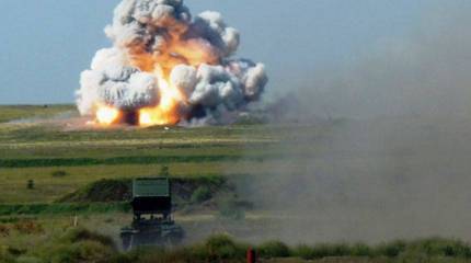 Под Саратовом подразделения РХБЗ «уничтожили» противника из «Буратино»