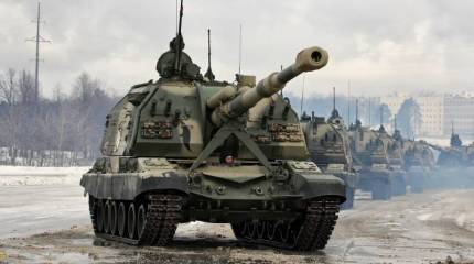 В ЮВО испытали модернизированные САУ «Мста-С2»