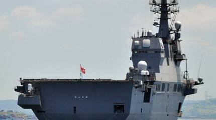 ВМС Японии начали испытания вертолётоносца «Идзумо»