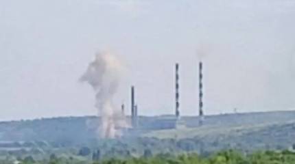 ВС России нанесли удары по Славянской ТЭС, также взрывы прозвучали в Полтаве и Харькове