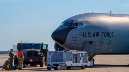 Трафик транспортных самолётов США над Ближним Востоком достиг рекордных значений