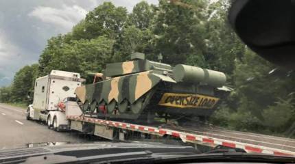 Макет редкого китайского танка ZTZ-99 Phase I замечен в США