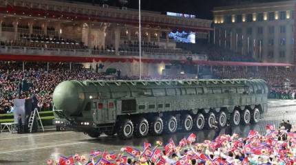 В КНДР представили новую МБР, способную нести несколько ядерных боеголовок