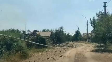 Украинские войска начали покидать Северск мелкими группами